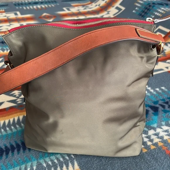 Dooney & Bourke Green and Brown Women's Bag - Picture 2 of 6